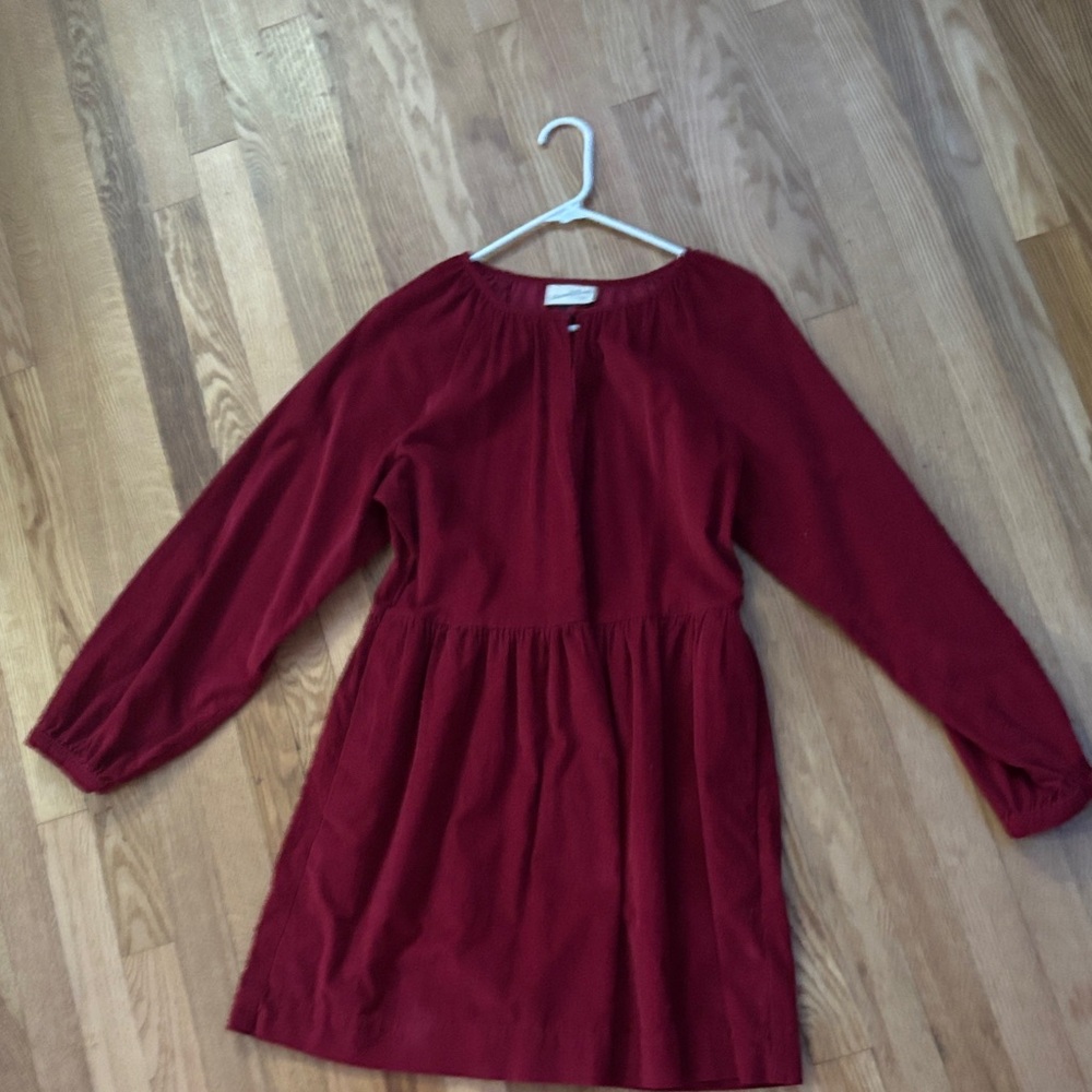 Universal Thread Kids Casual Burgundy Dress